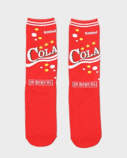 Cola Red Socks - One Size Bridal pajama sets