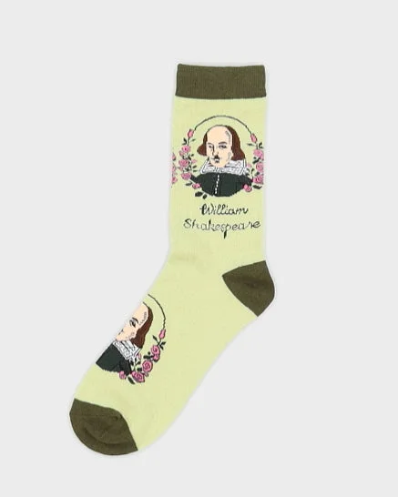 William Shakespeare Green Socks - One Size Macy’s pajama sets