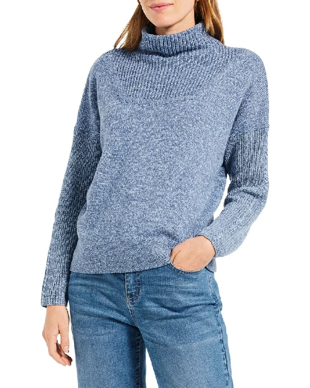 Nic+Zoe Petite Mix Stitch Sweater Best sweaters for winter