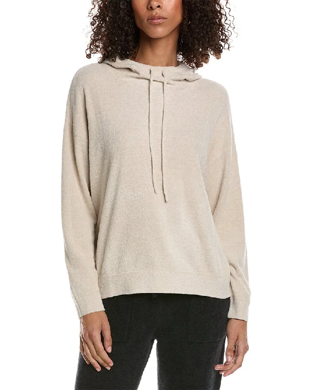 Barefoot Dreams Cozychic Ultra Lite Funnel Neck Hooded Pullover Best sweaters for formal occasions