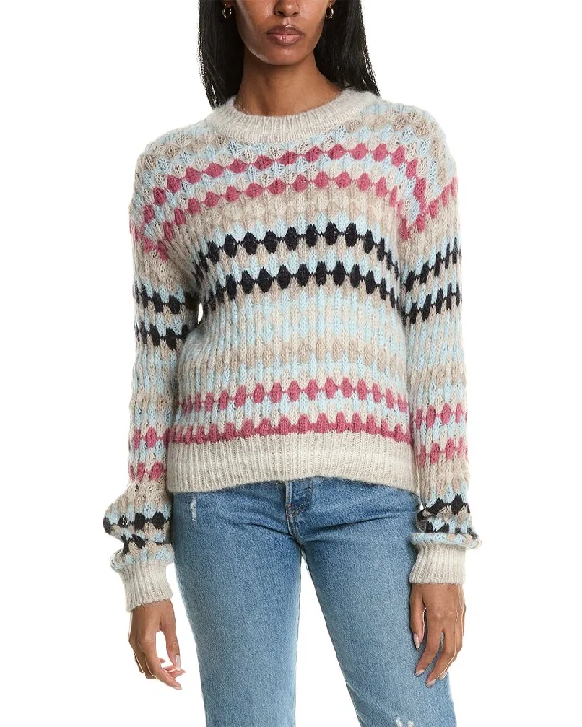 Ba&Sh Wool-Blend Pullover Women's fashion sweaters sale