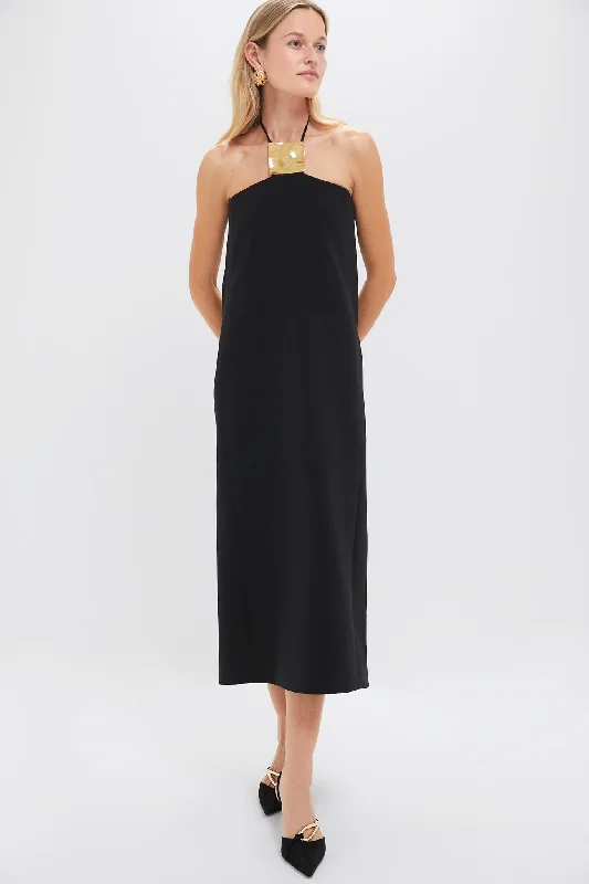 Black Sezane Midi Dress Must-have midi dresses for this season