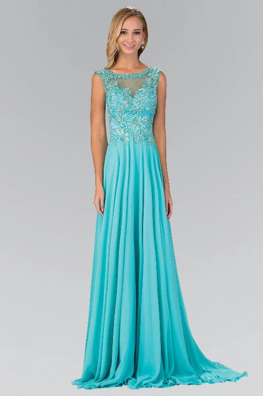 Bead Embellished Chiffon Long Prom Dress Best maxi dresses for casual wear