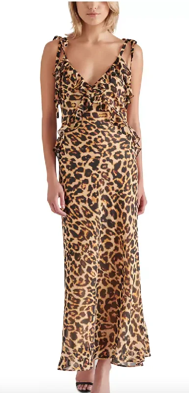 Steve Madden Maxi Dress in Black Floral or Leopard or Solid Black Chic maxi dresses