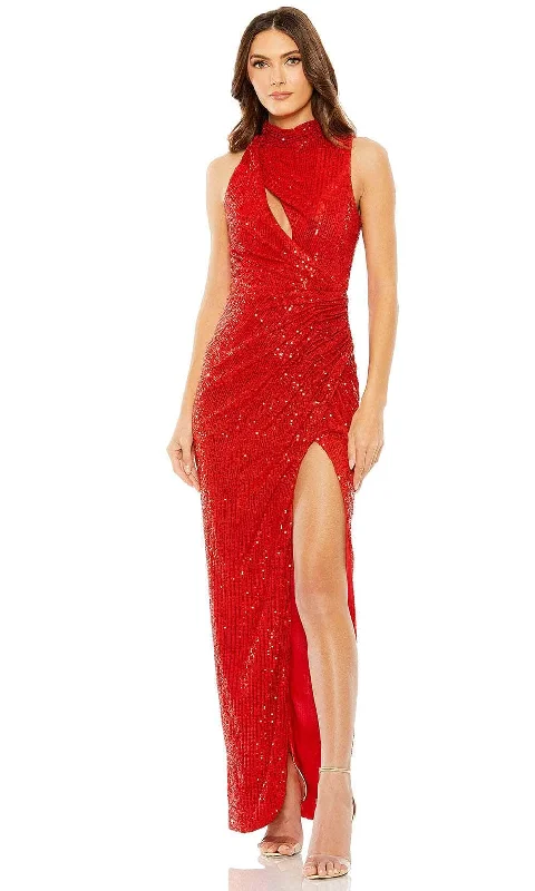 Ieena Duggal 27183 - High Neck Sequin Evening Gown Christmas party dresses