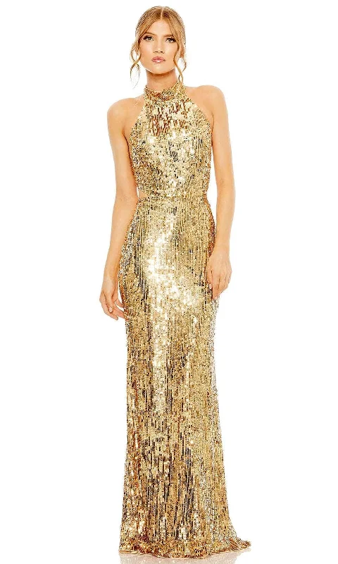 Mac Duggal 93976 - Fully Sequined Halter Evening Dress Urban Outfitters party dresses