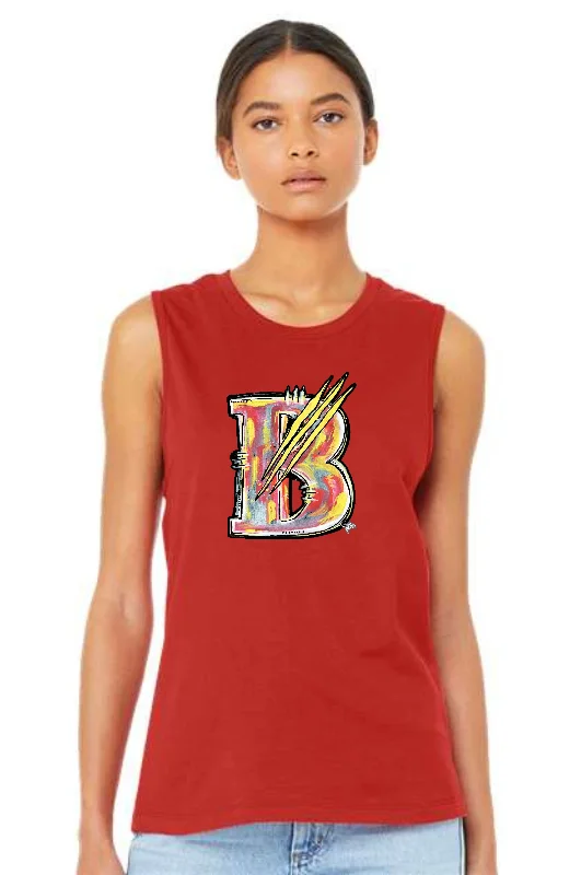 School Spirit 'B' TANK (PRE-ORDER) Loose Fit Tank Dress