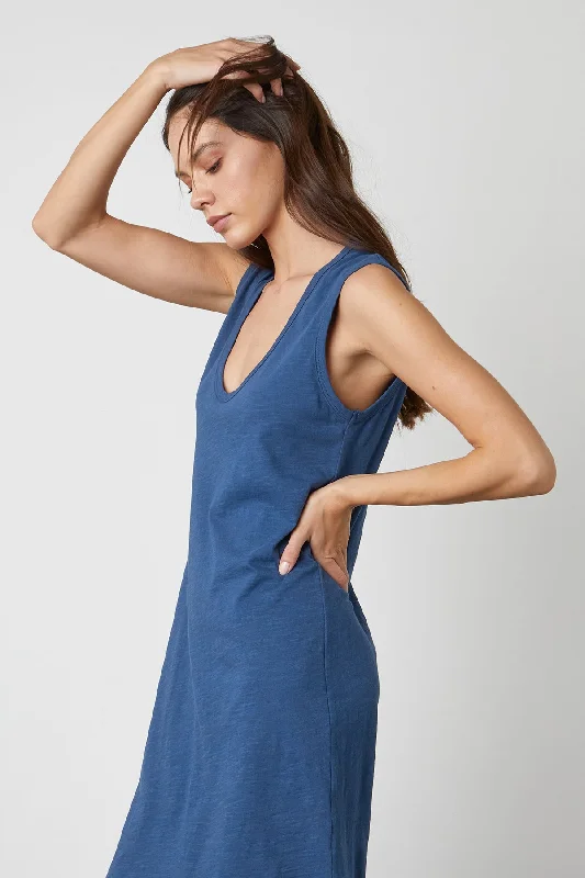 JANNA SCOOP NECK TANK DRESS Tank Dress Style Look