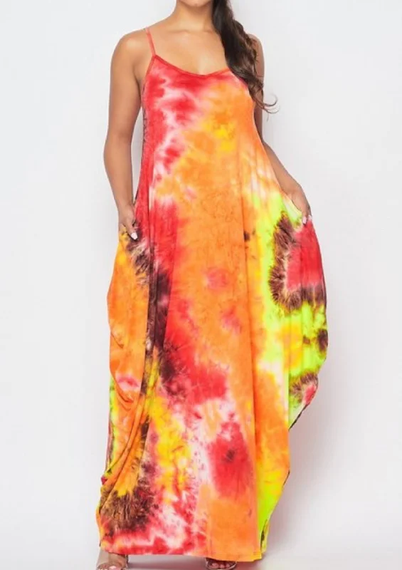 Splash of Colors Soft Tank Dress Stylish Tank Dress