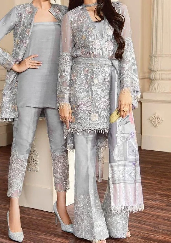 Baroque Embroidered Chiffon Master Copy Pakistani Dress Casual unclassified dresses