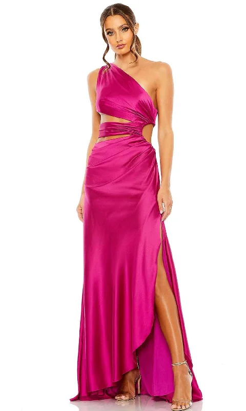 Mac Duggal 68485 - Cutout Ruched Evening Gown Earthy tone unclassified dresses