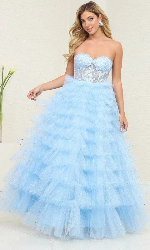 May Queen RQ8124 - Sweetheart Corset Prom Dress Trendy new unclassified dresses