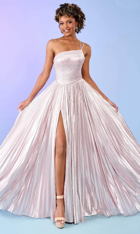 Rachel Allan 70639 - One Shoulder Pleated Prom Gown Summer unclassified dresses