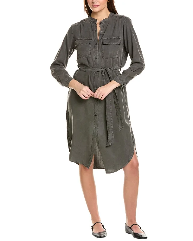 Bella Dahl Pocket Shirt Dress Classic Shirt Gown